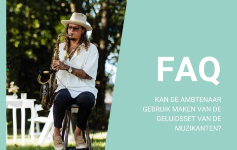 Nieuwsbericht: Kan de ambtenaar gebruik maken van de geluidsset van de muzikanten?