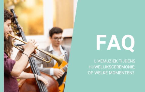 Nieuwsbericht: Livemuziek tijdens huwelijksceremonie; op welke momenten?