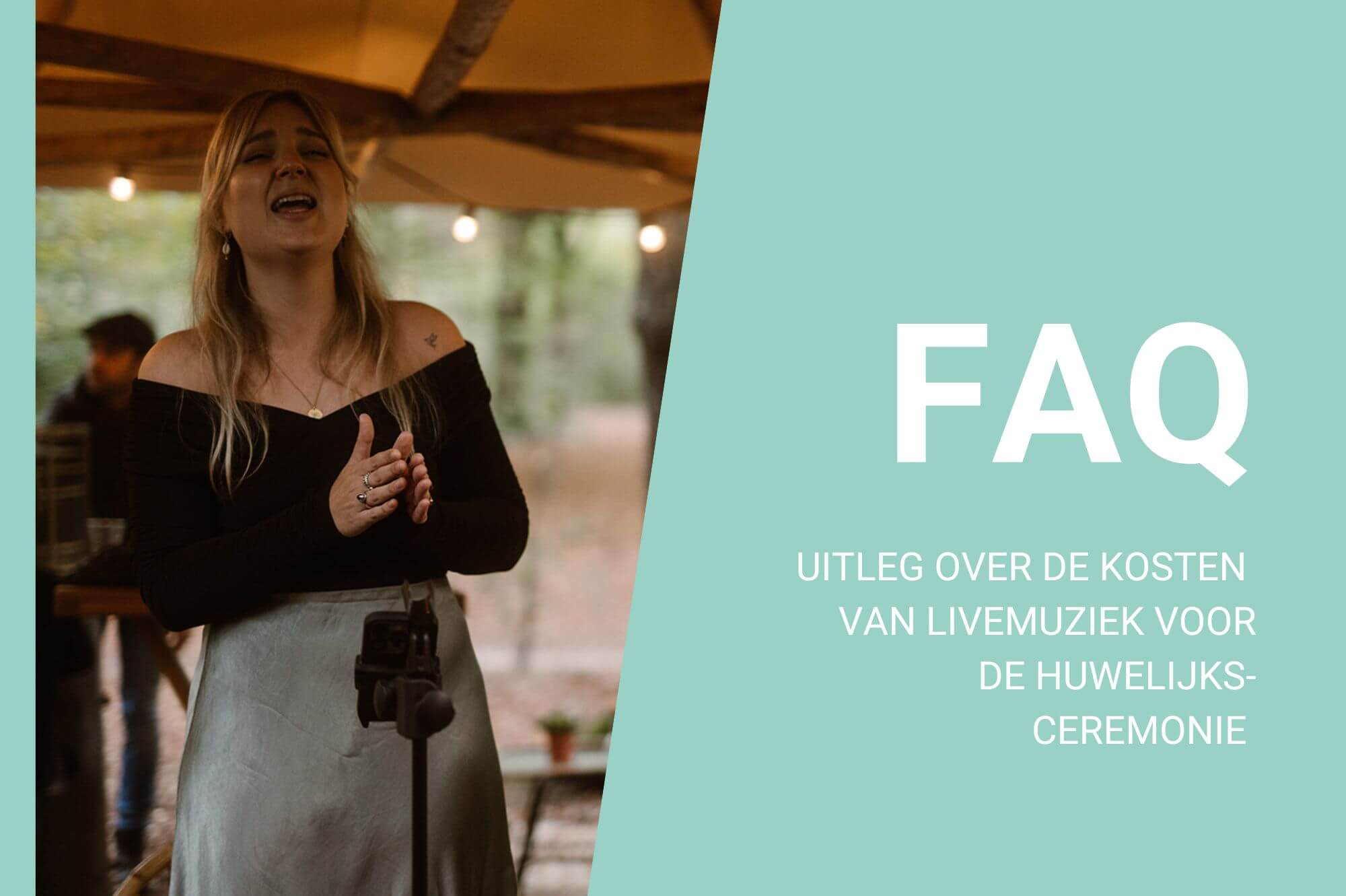 Wat kost livemuziek huwelijksceremonie