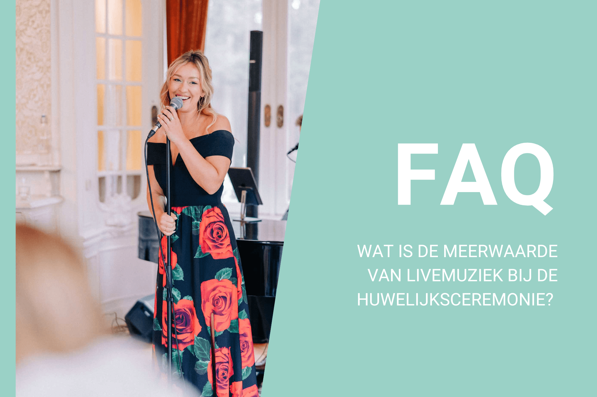 livemuziek bij huwelijksceremonie