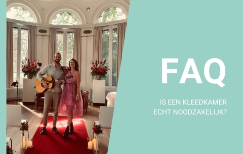 Nieuwsbericht: Is een kleedkamer bij livemuziek bruiloft echt noodzakelijk?