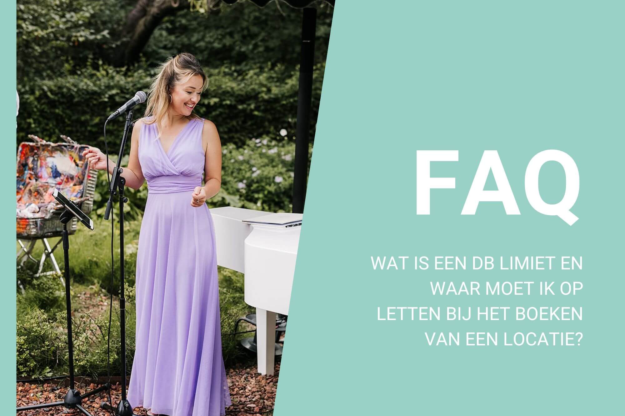 Livemuziek en dB limiet