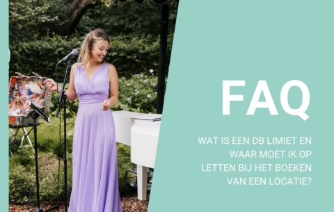 Nieuwsbericht: Wat is een dB limiet en waar moet ik op letten bij het boeken van een trouwlocatie?
