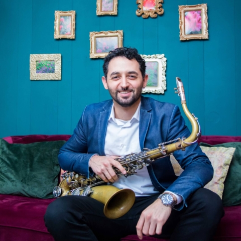 Miguel on Sax